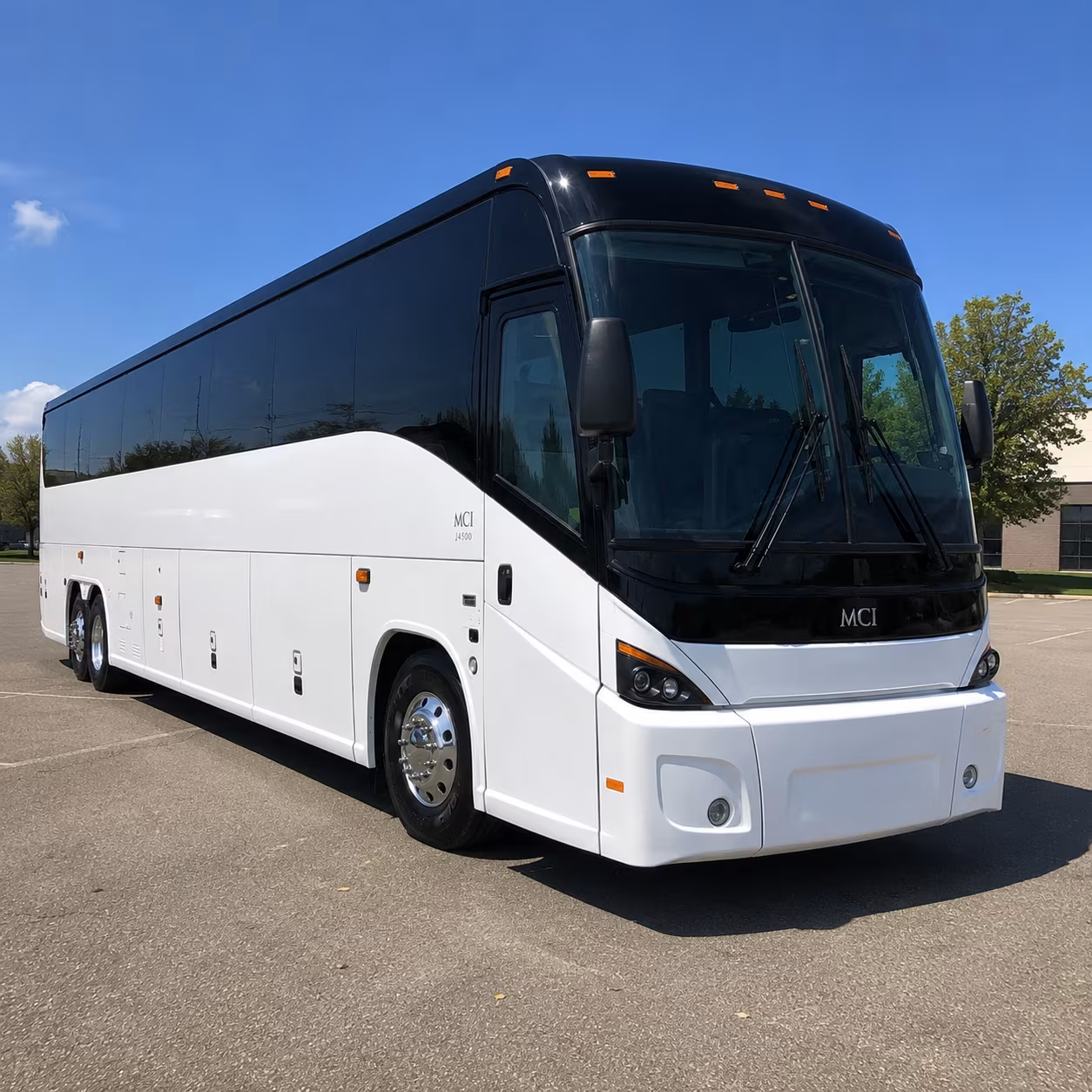 cleveland 45 passenger charter bus