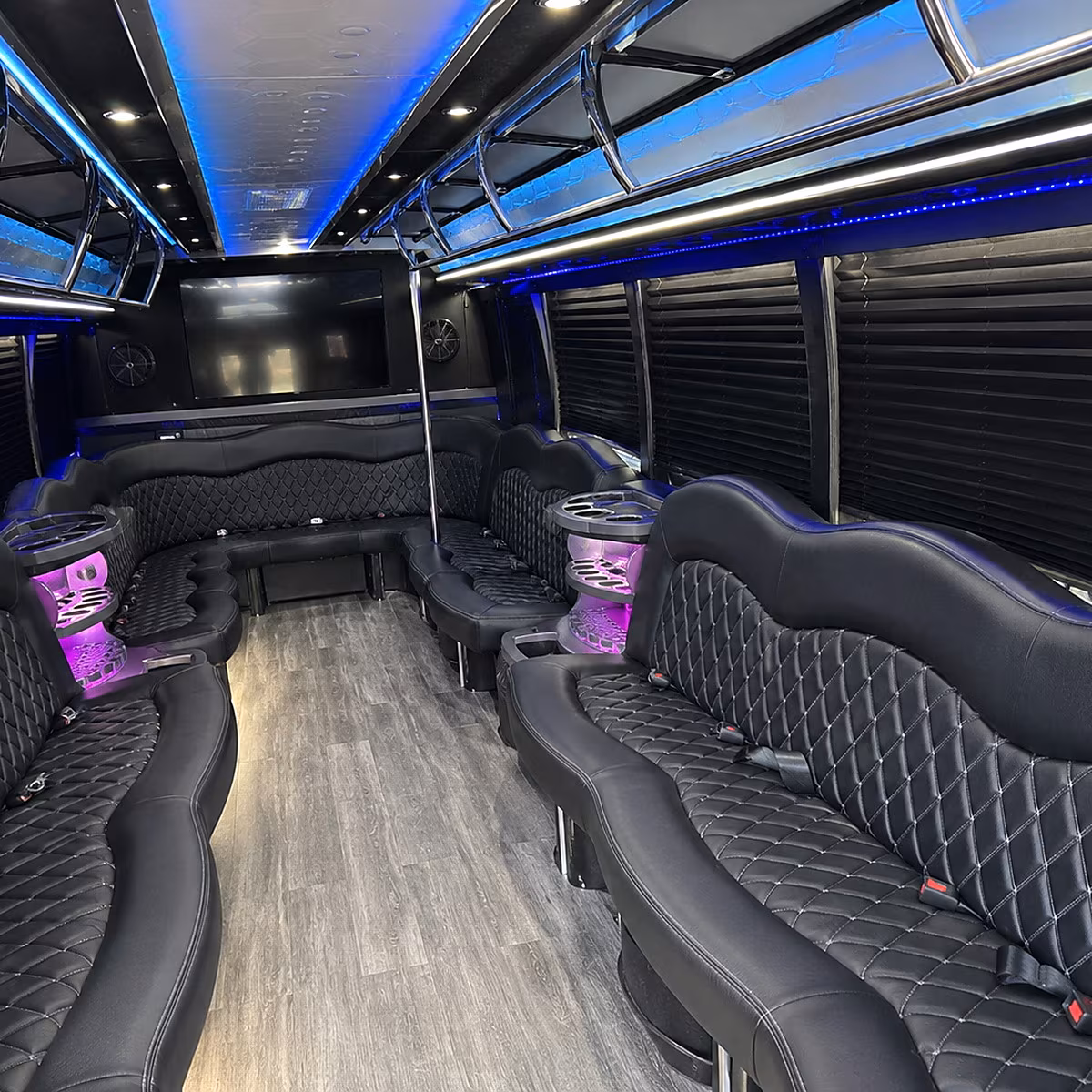cleveland concert party bus rental