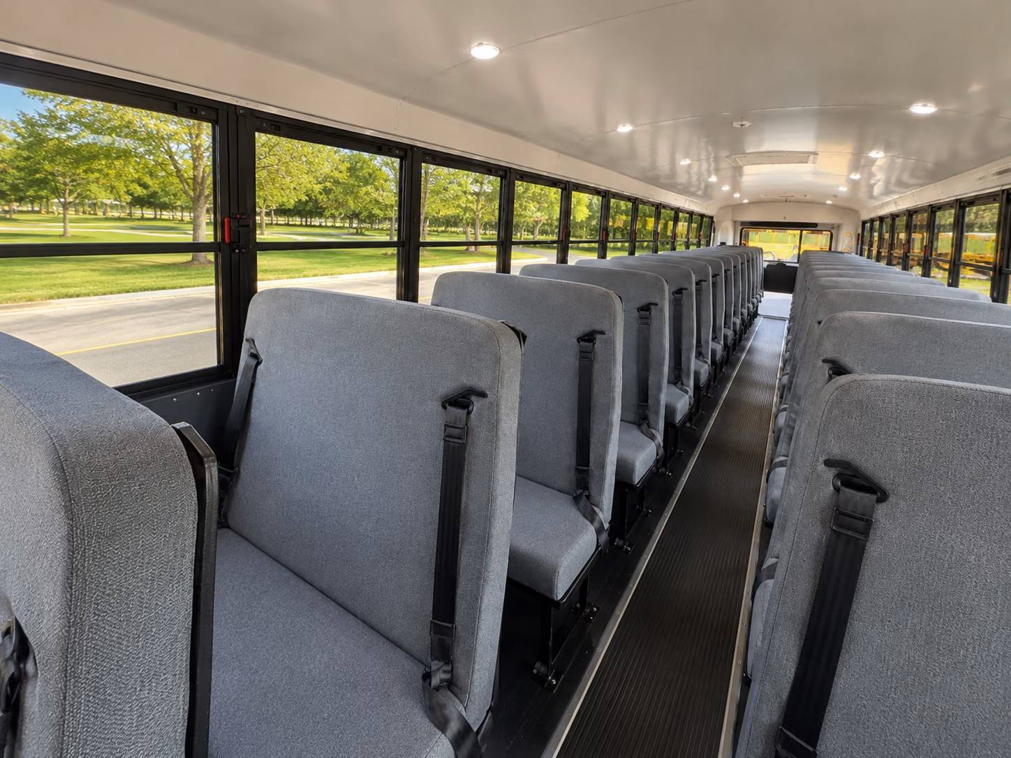cleveland school bus inside