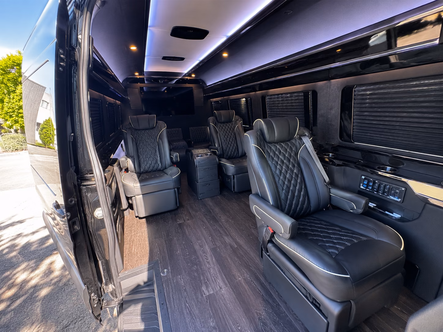 cleveland sprinter van with driver interior