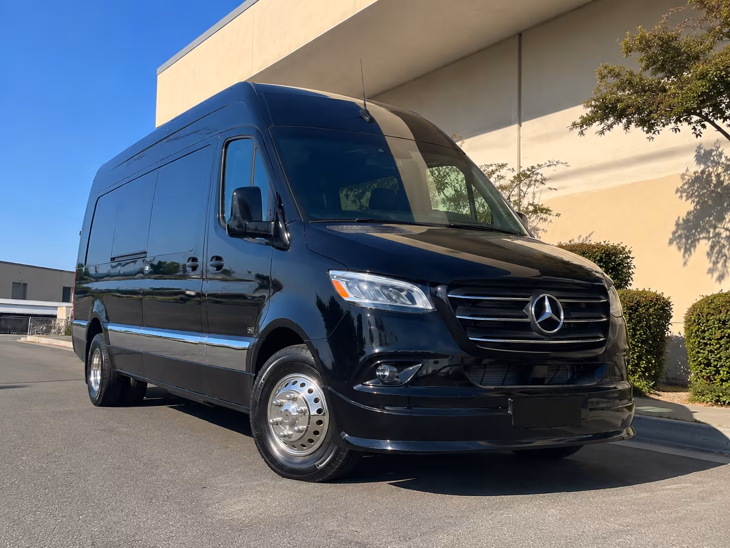 cleveland sprinter van with driver